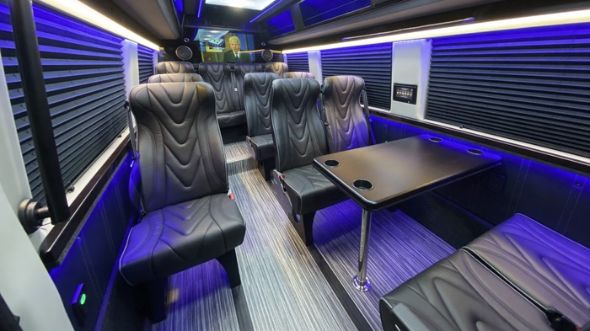 detroit 18 passenger sprinter van interior