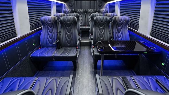 detroit 20 passenger sprinter van interior