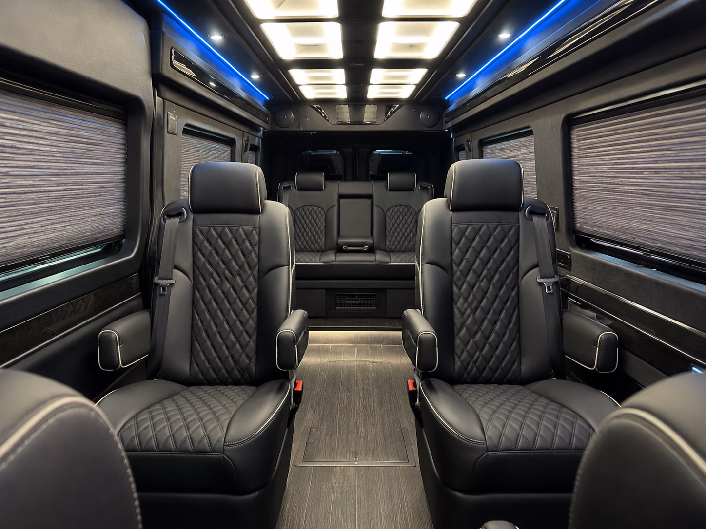 20 passenger sprinter van interior