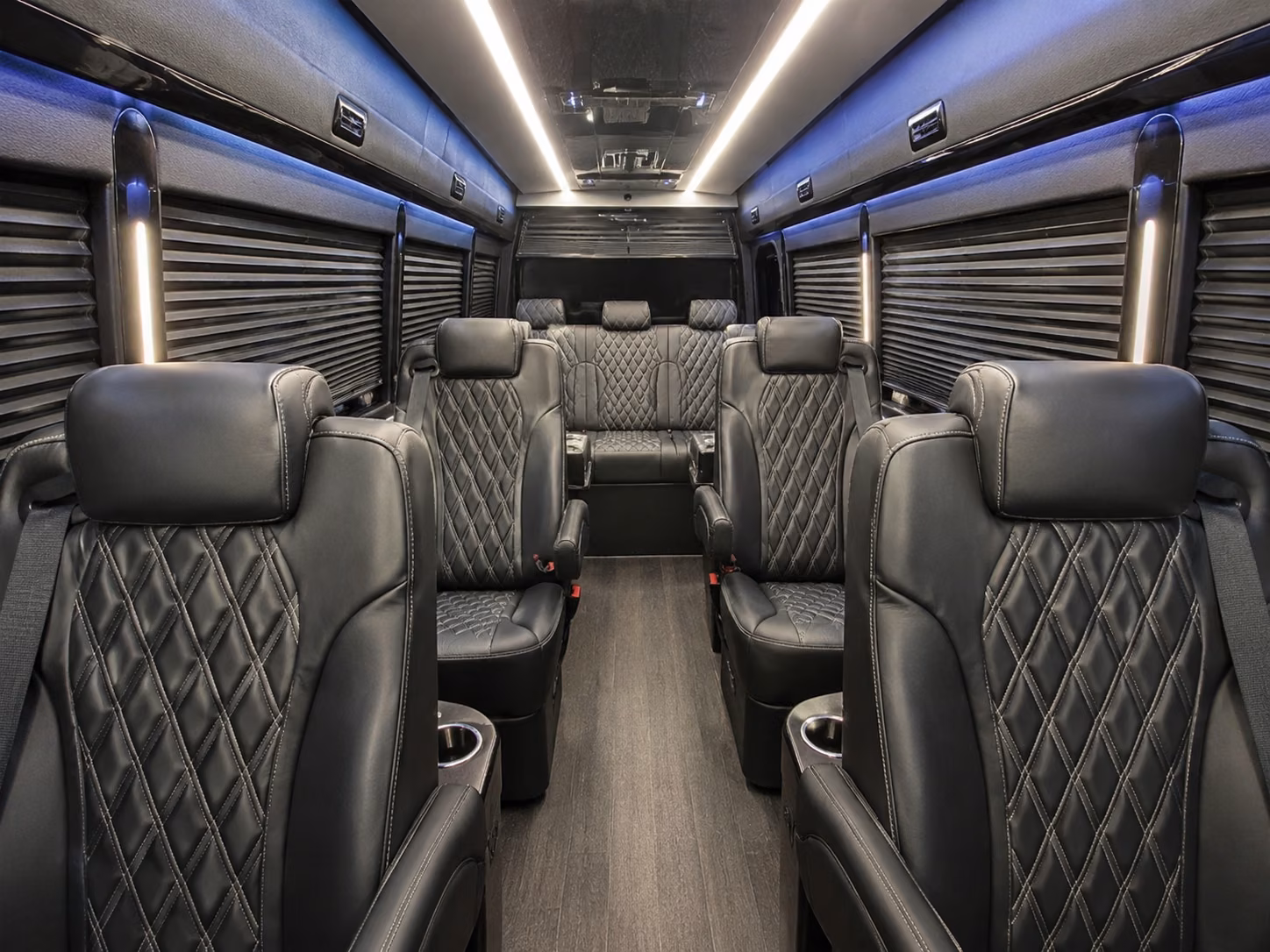 detroit 12 passenger sprinter van inside