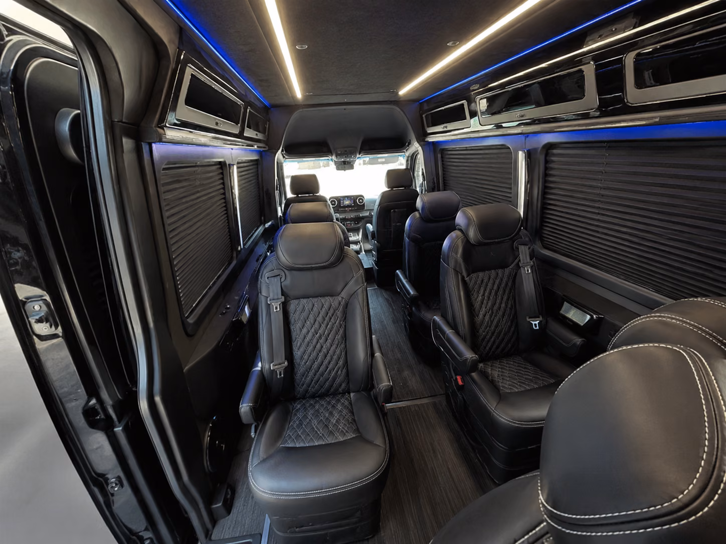 detroit 12 passenger sprinter van interior