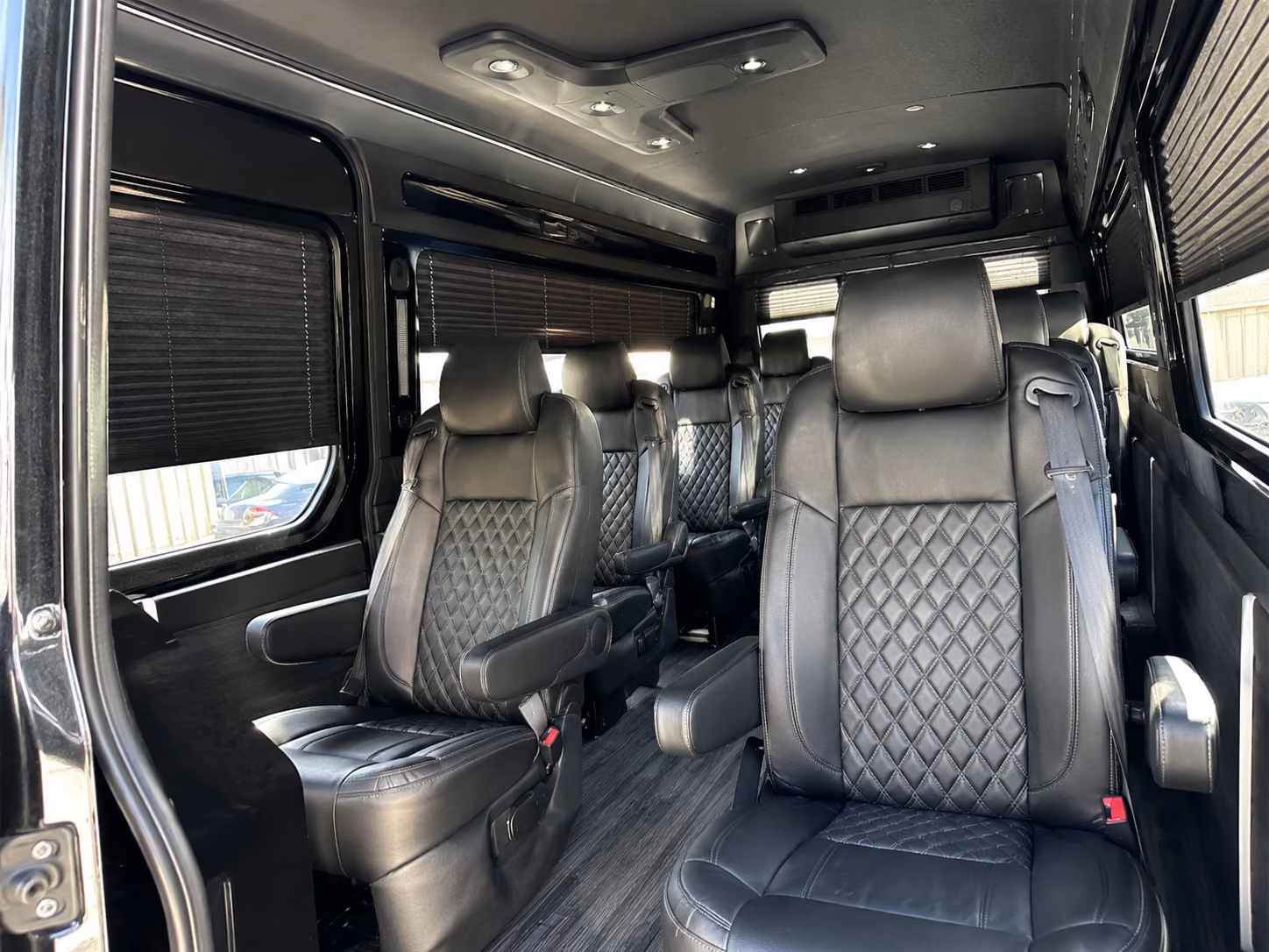 detroit 15 passenger sprinter van interior