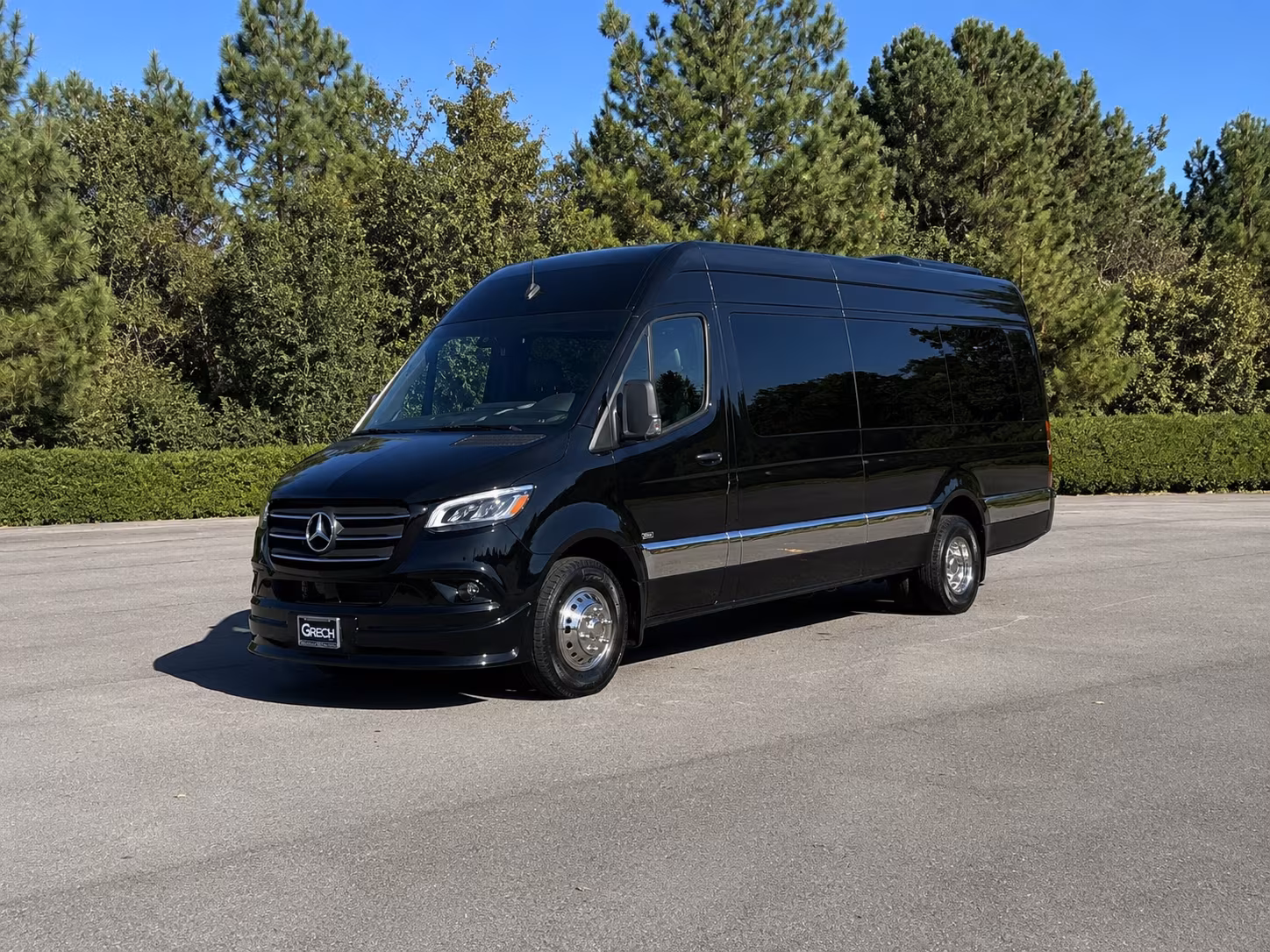 detroit wedding sprinter van rental