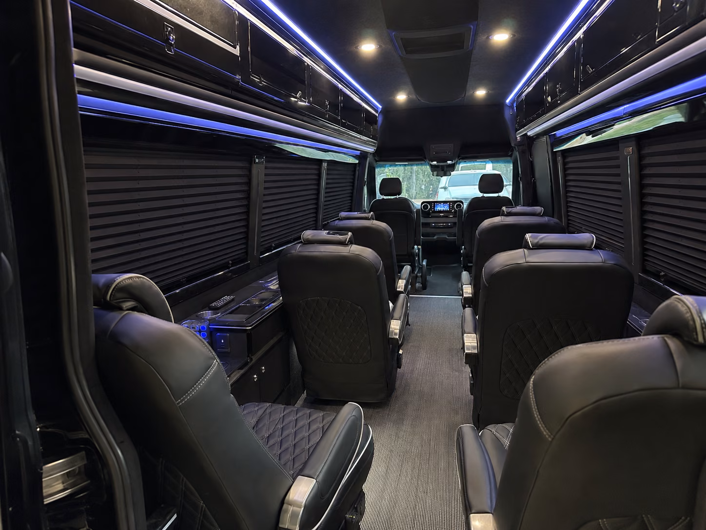 how sprinter van type and group size affect rental rates in detroit