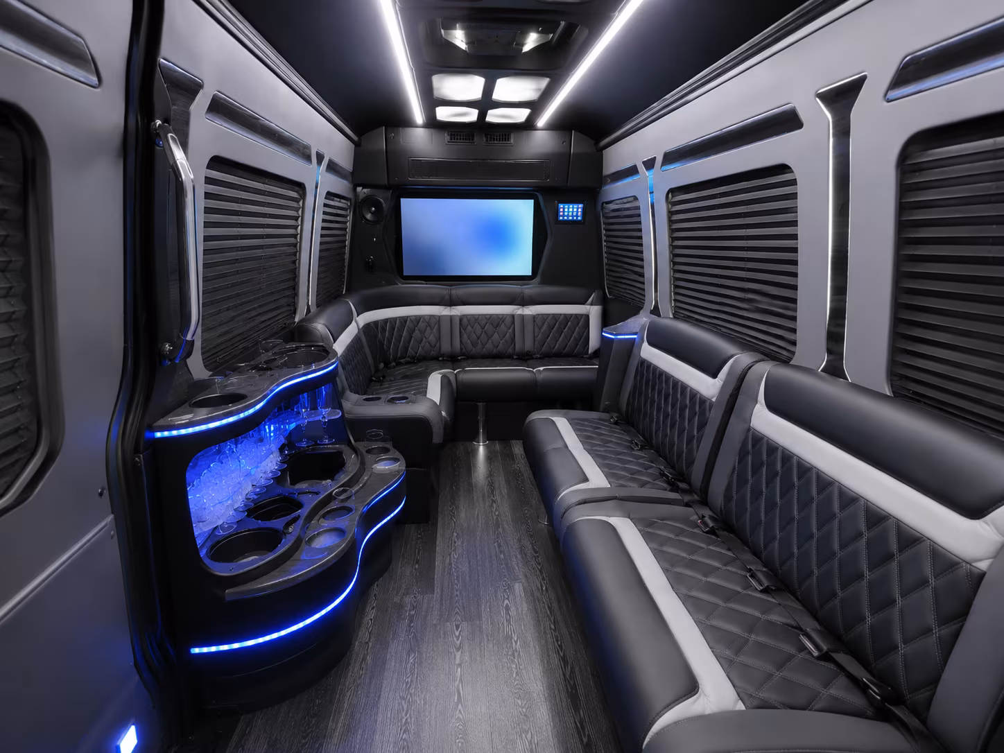 sprinter limousine inside