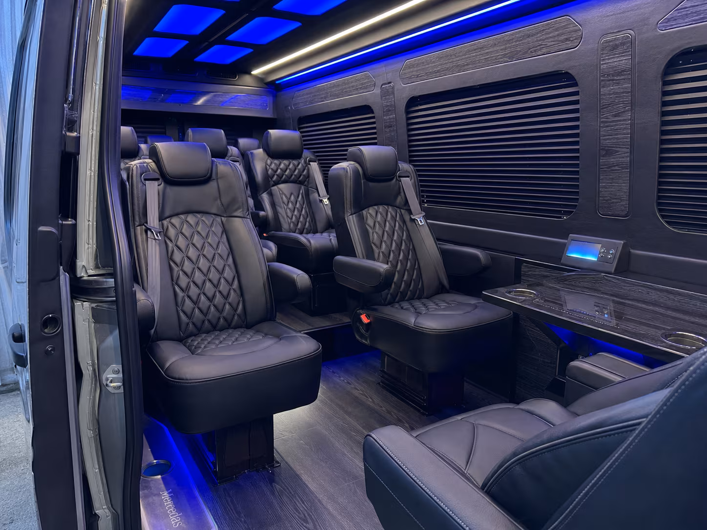 sprinter van transportation for groups and events across detroit